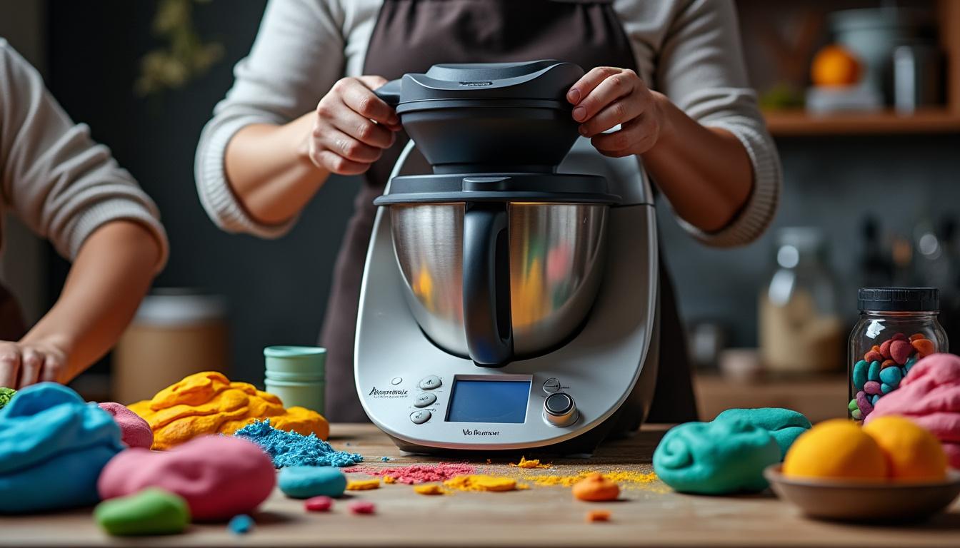 découvrez nos 5 astuces infaillibles pour réaliser une pâte à modeler parfaite avec votre thermomix. apprenez à mélanger, pétrir et ajouter des couleurs pour des créations ludiques et réussies à chaque fois. idéal pour les enfants et les amateurs de loisirs créatifs !