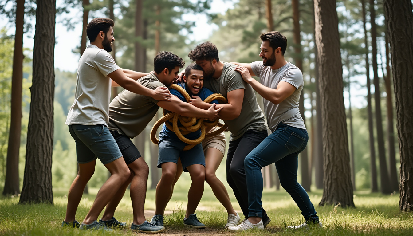 découvrez comment jouer au jeu du noeud humain, l’activité idéale pour briser la glace et renforcer l’esprit d’équipe lors de vos rencontres. apprenez ses règles simples et amusez-vous en groupe !