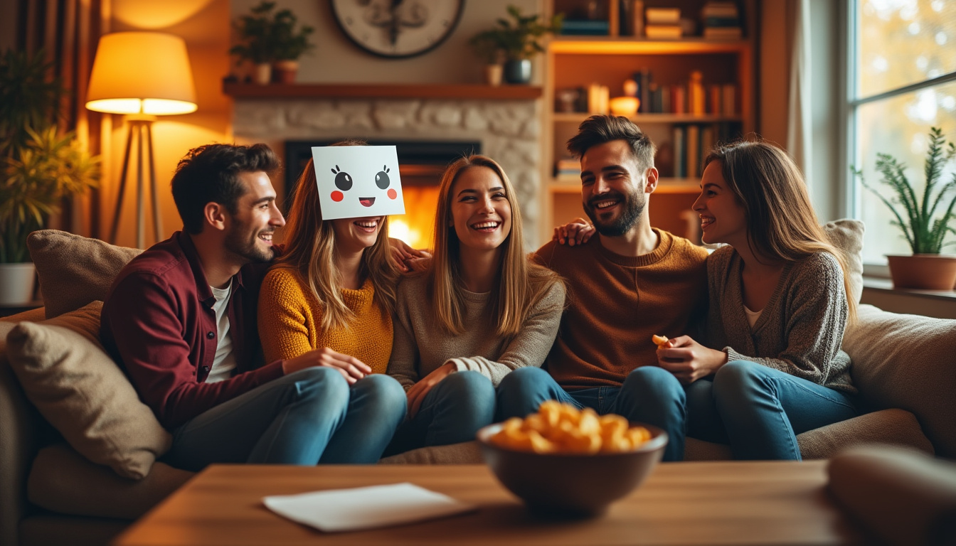 rendez vos réunions de famille inoubliables et amusantes grâce à un jeu qui suis-je à imprimer ! découvrez comment animer vos moments en famille avec ce jeu ludique, facile à préparer et accessible à tous.