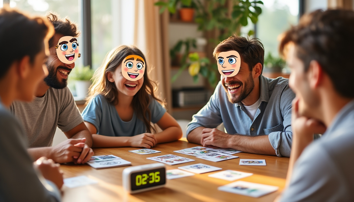 apportez une touche de fun à vos réunions de famille grâce à notre jeu 'qui suis-je' à imprimer ! facile à utiliser, parfait pour animer vos moments en famille et créer des souvenirs inoubliables.