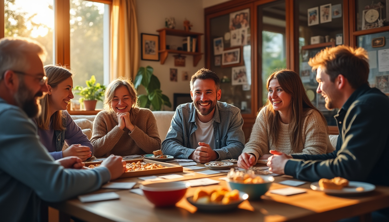 mettez de l’ambiance à vos réunions de famille grâce à notre jeu qui suis-je à imprimer ! facile à utiliser, il garantit des moments de rires et de complicité pour petits et grands.