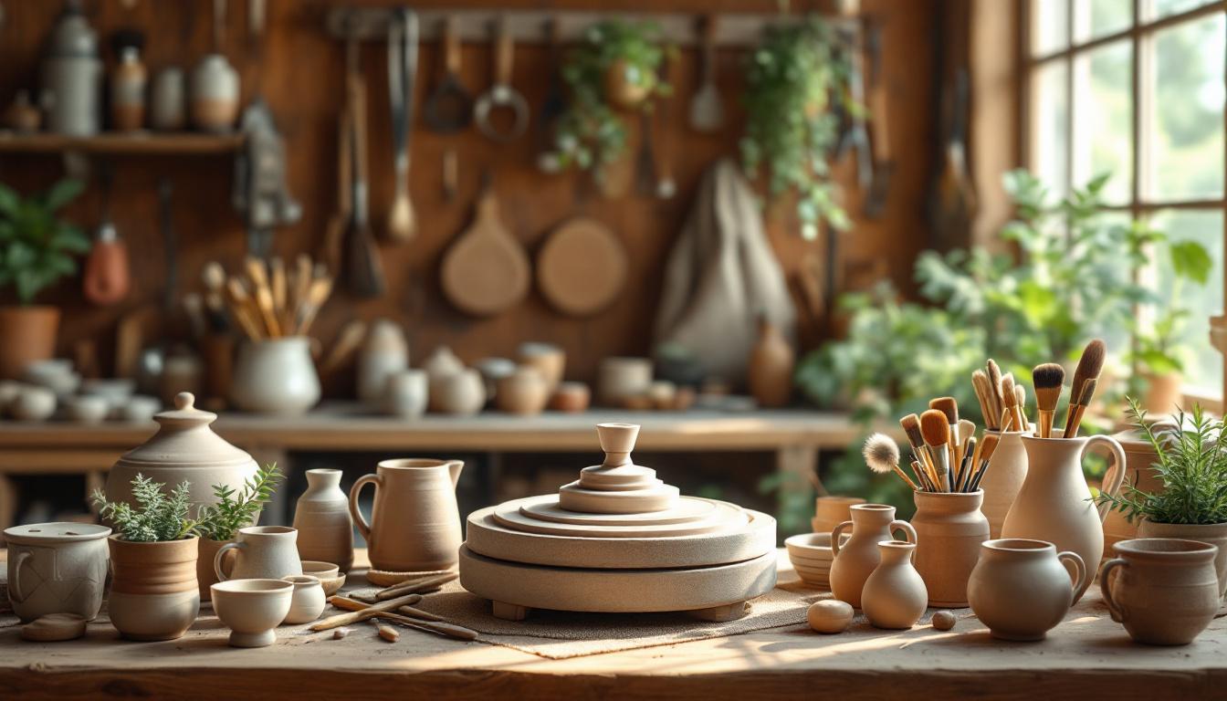 explorez notre sélection des meilleures boutiques de kits de poterie pour débutants et lancez-vous dans vos créations artistiques avec facilité.