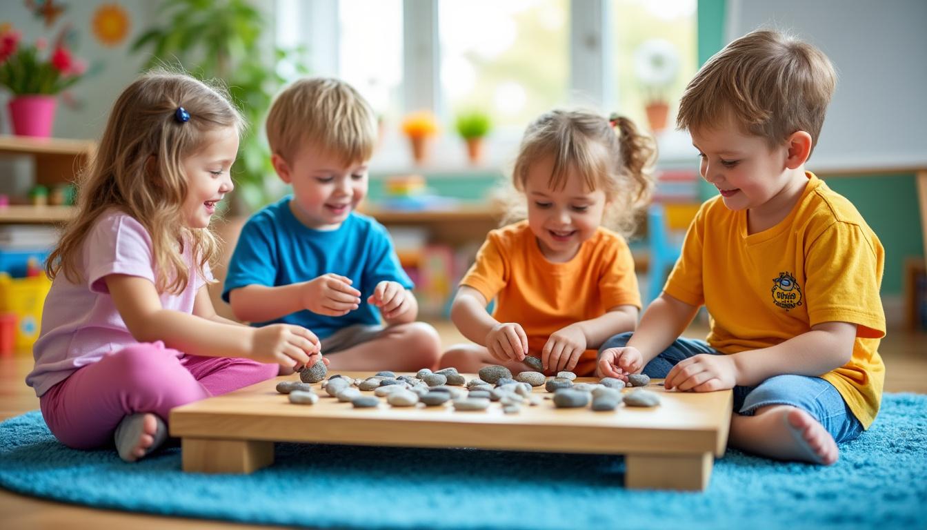 découvrez des idées de jeux créatifs et amusants à faire avec des cailloux pour occuper les enfants lors des journées pluvieuses. inspiration et activités ludiques garanties à la maison !