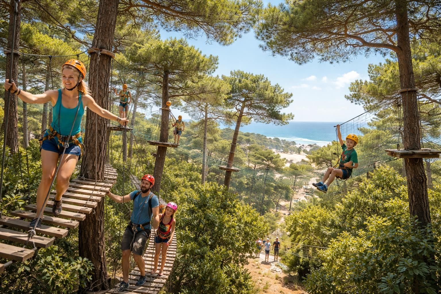 explorez les meilleures aventures d'accrobranche à l'île de ré pour des moments inoubliables en pleine nature, adaptés à tous les âges et niveaux.