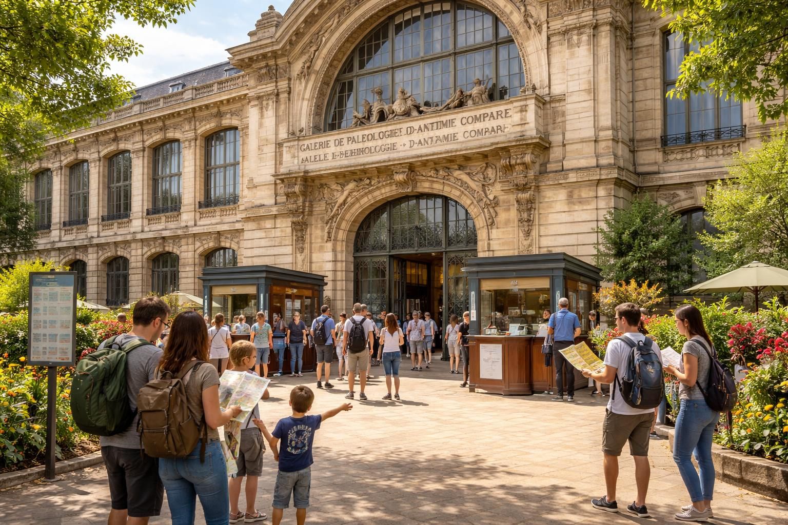 découvrez les tarifs des billets pour la galerie de paléontologie et d'anatomie comparée et planifiez votre visite facilement pour une expérience enrichissante.