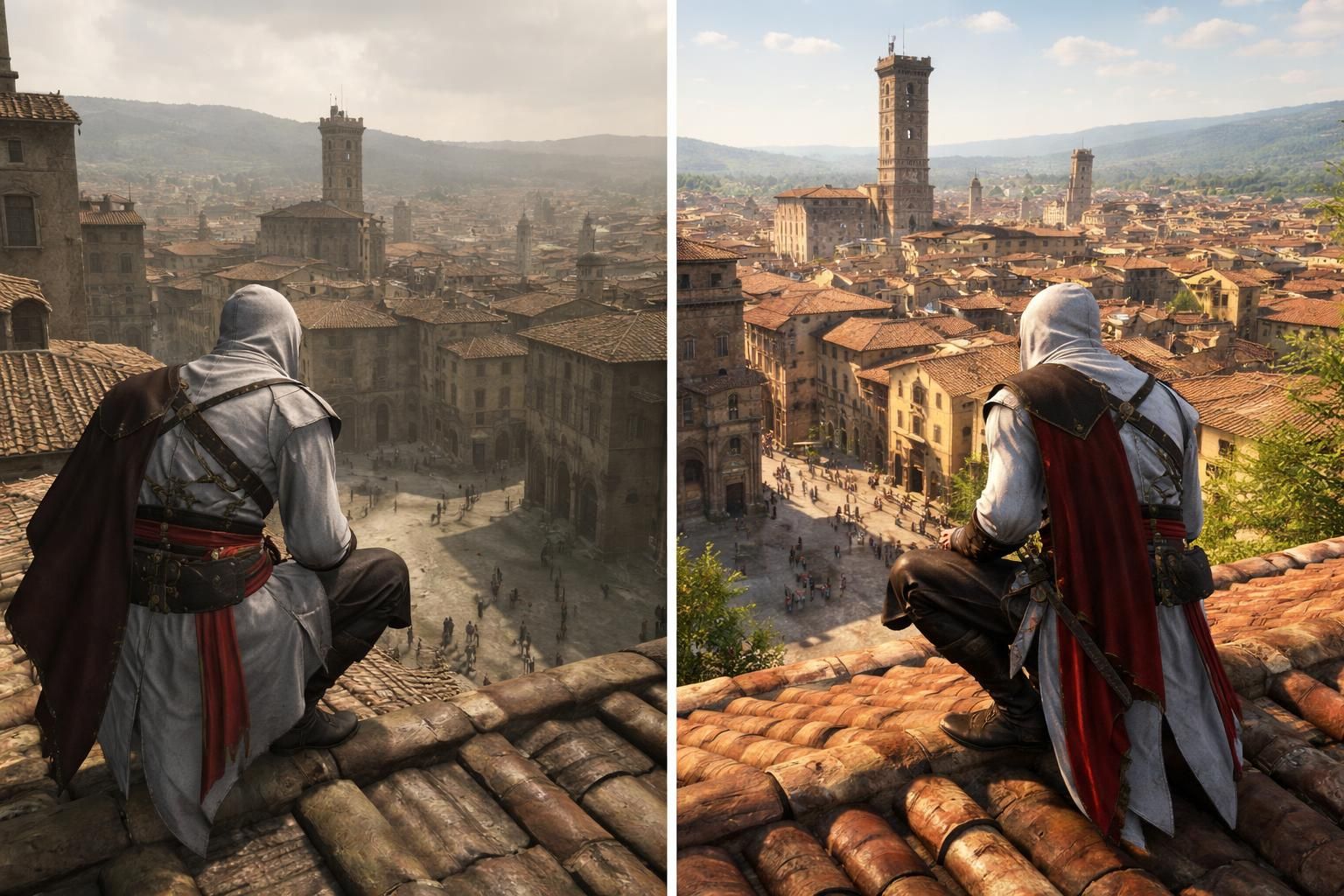 découvrez les différences entre assassin's creed 2 classique et la version remasterisée : graphismes, gameplay et contenu améliorés analysés en détail.