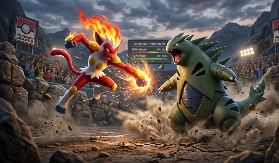 faiblesses dans Pokémon