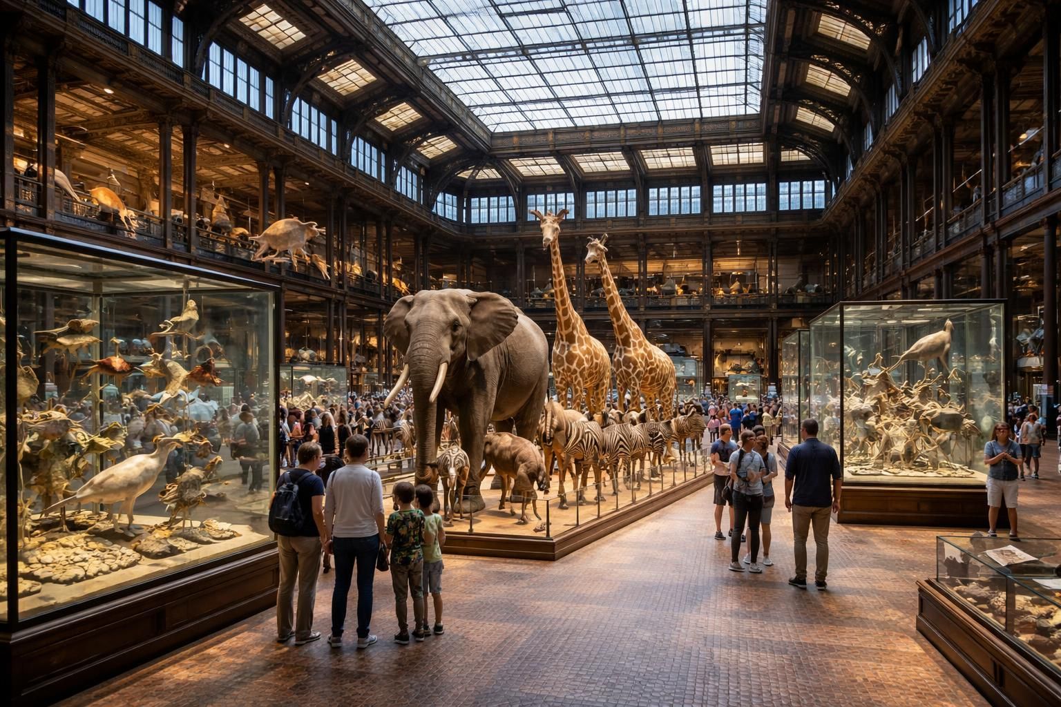 explorez les mystères captivants de la grande galerie de l'évolution et plongez au cœur de la biodiversité à travers une expérience immersive unique.
