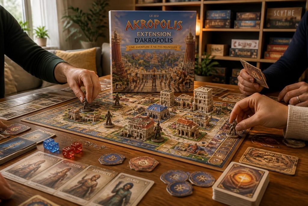 découvrez l'extension du jeu akropolis, une aventure captivante à ne pas manquer pour les passionnés de stratégie et de nouveauté.