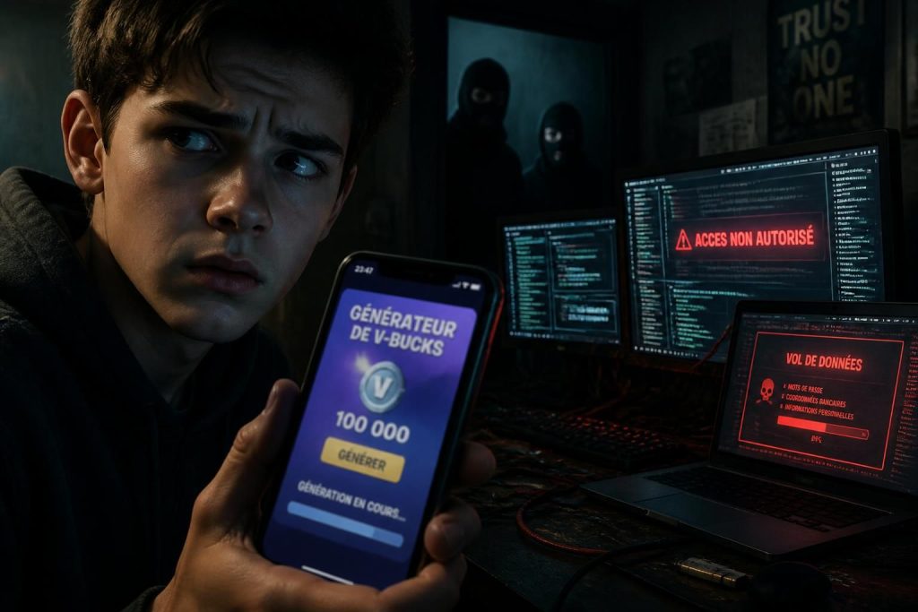 attention aux arnaques promettant des générateurs gratuits de v-bucks : protégez-vous contre les fraudes et évitez de perdre vos informations personnelles.